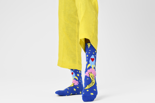 Happy Socks Elton John Rocket Man Sock