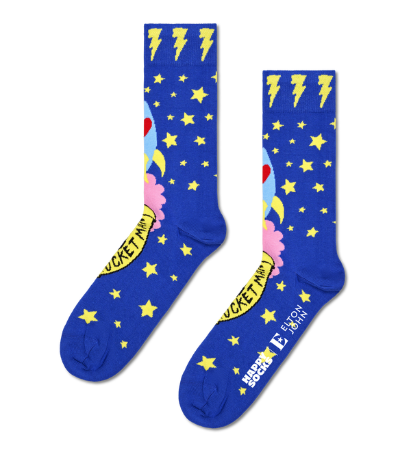 happy socks Elton John Rocket Man Sock