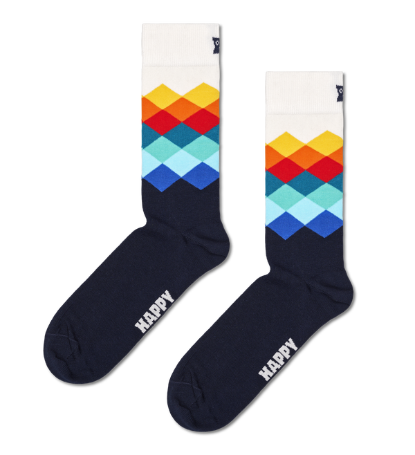 happy socks Faded Diamond Sock