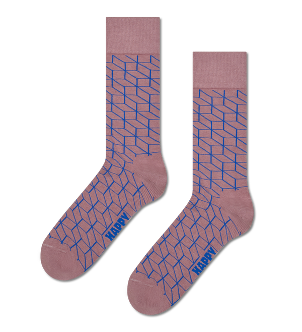 happy socks Filled Optic Natural Dye Sock