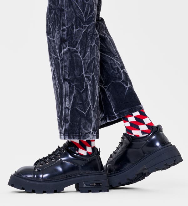 Happy Socks Filled Optic Sock