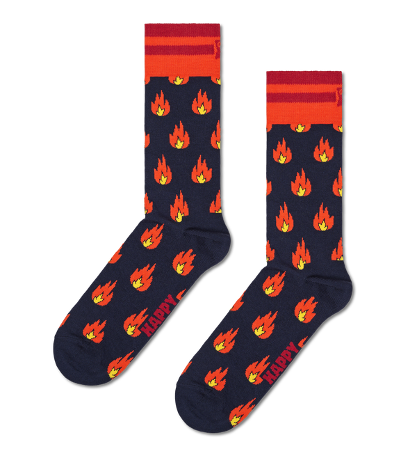 happy socks Flames Sock