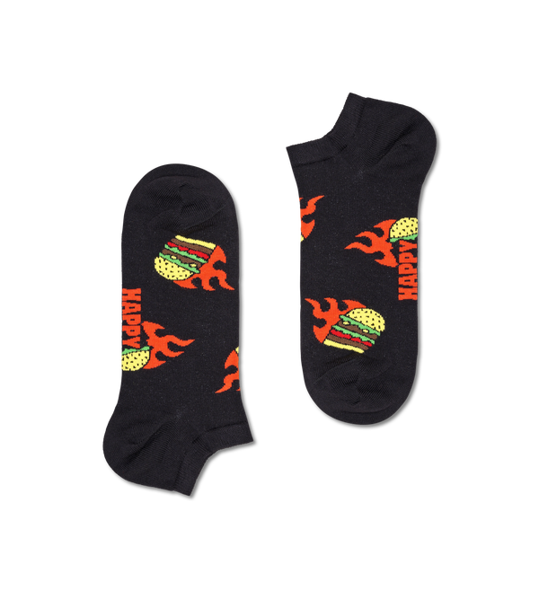 happy socks Flaming Burger Low Sock