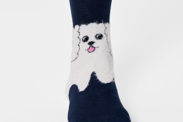 Happy Socks Fluffy Dog Sock