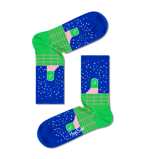 happy socks Future Unknown 3/4 Crew Sock