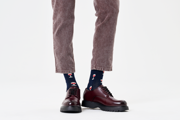 Happy Socks Glass Of Wine Sock