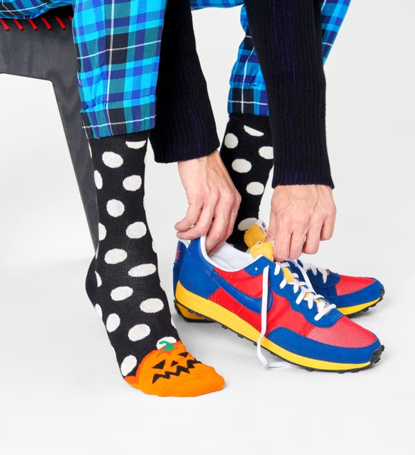 Happy Socks Halloween Pumpkin Sock