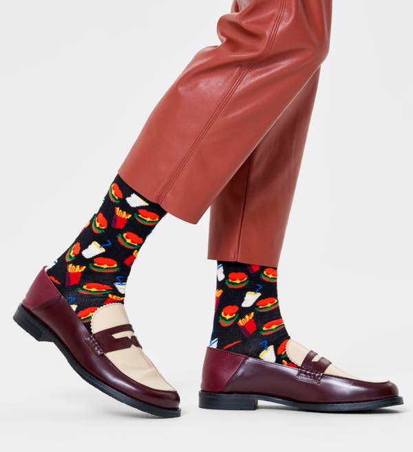 Happy Socks Hamburger Sock