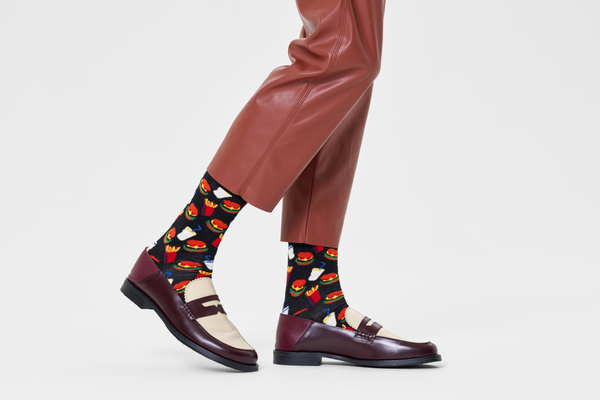 Happy Socks Hamburger Sock