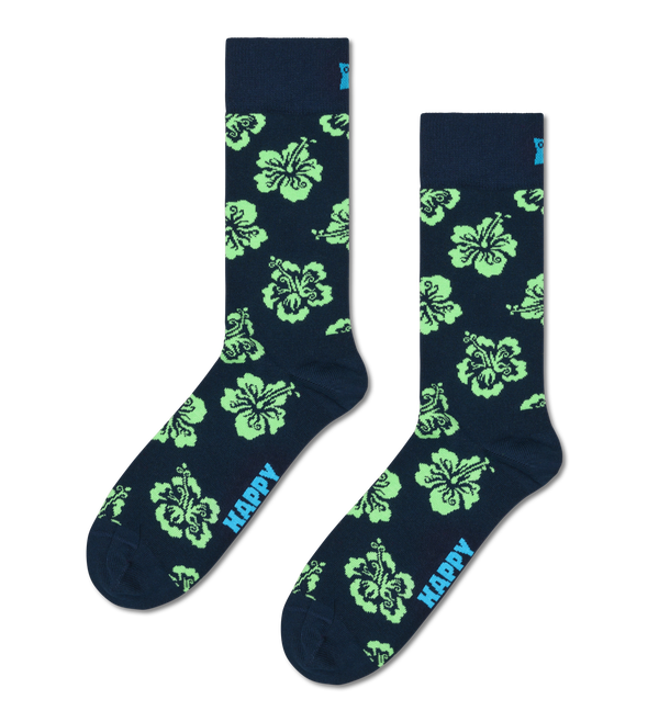 happy socks Hibiscus Sock
