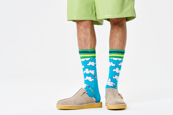 Happy Socks In The Clouds Sneaker Sock