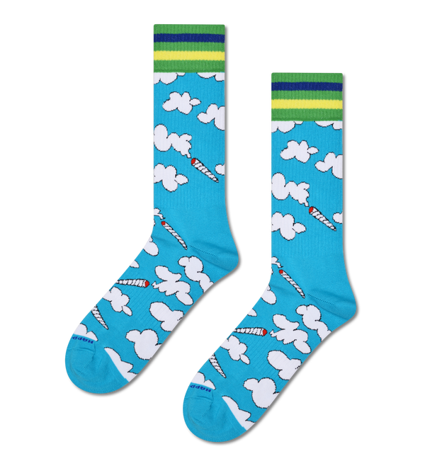 happy socks In the Clouds Sneaker Sock