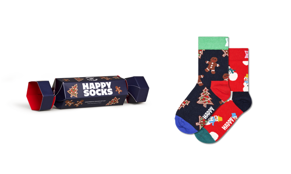 Happy Socks Kids 2-Pack Holiday Socks Gift Set