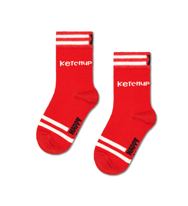 Happy Socks Kids 2-Pack Ketchup Socks