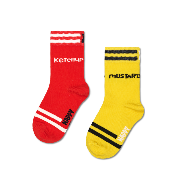 happy socks Kids 2-Pack Ketchup Socks