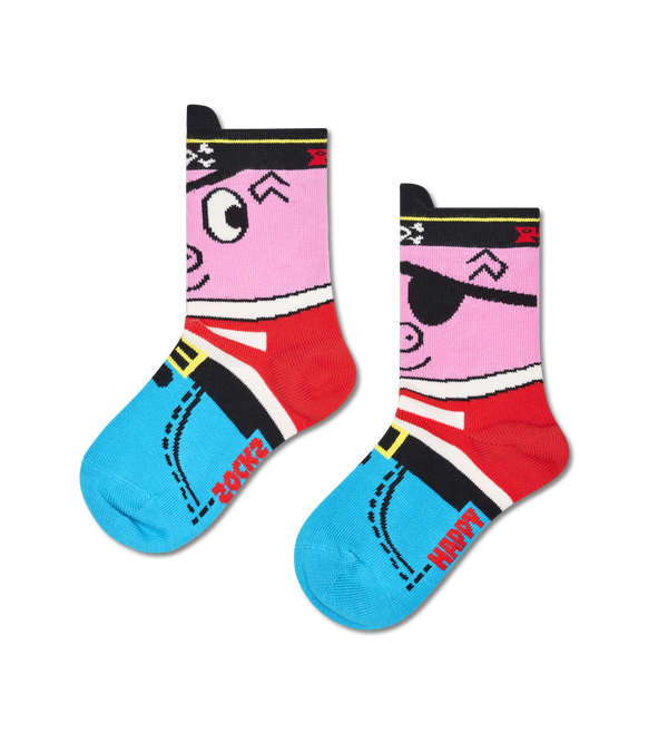 Happy Socks Kids 2-Pack Pirate Socks
