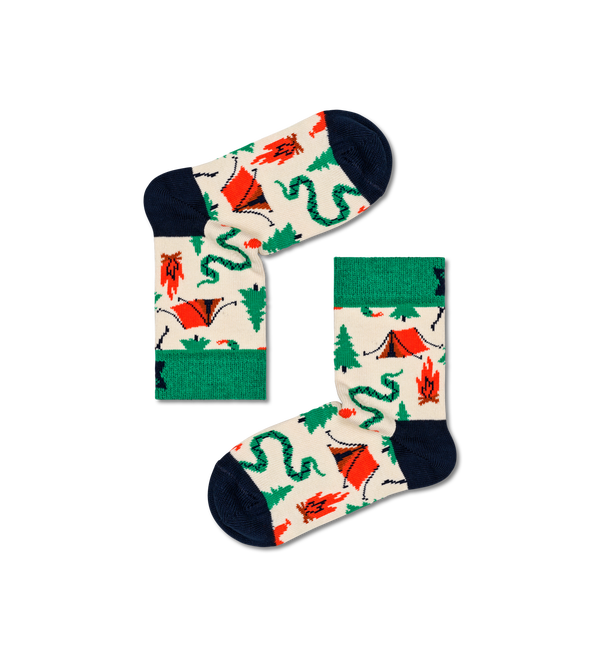Happy Socks Kids 2-Pack Scout Life Socks