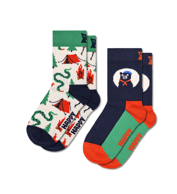 happy socks Kids 2-Pack Scout Life Socks
