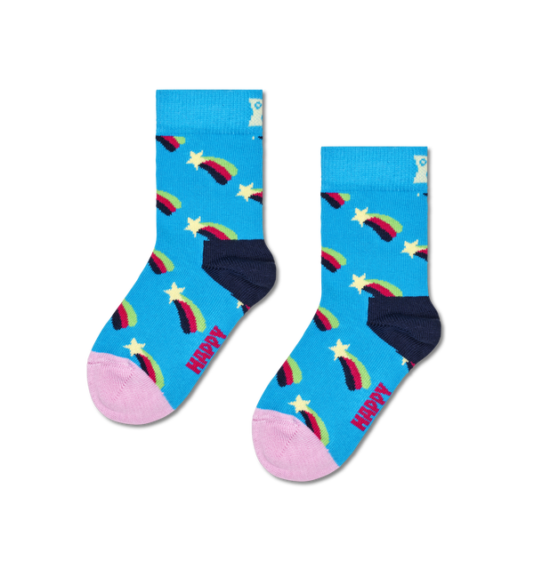 Happy Socks Kids 2-Pack Shining Star Socks