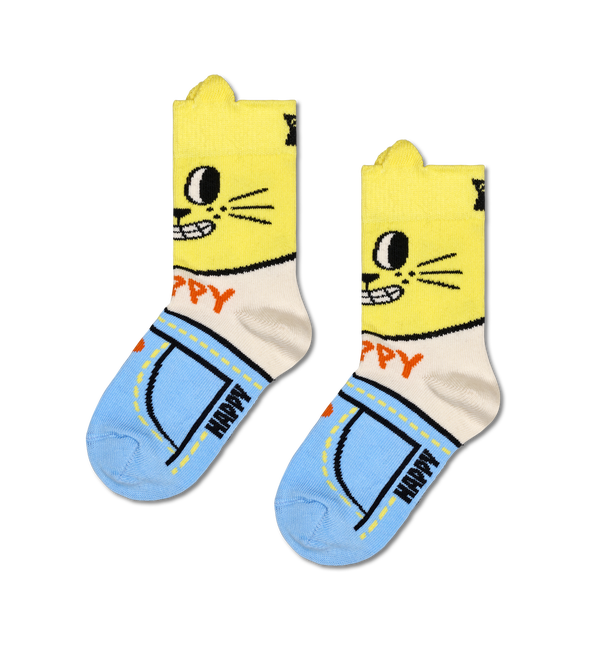 Happy Socks Kids 3-Pack Animal Socks Gift Set