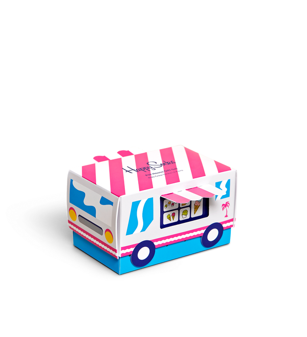 Happy Socks Kids 3-Pack Ice Cream Socks Gift Set