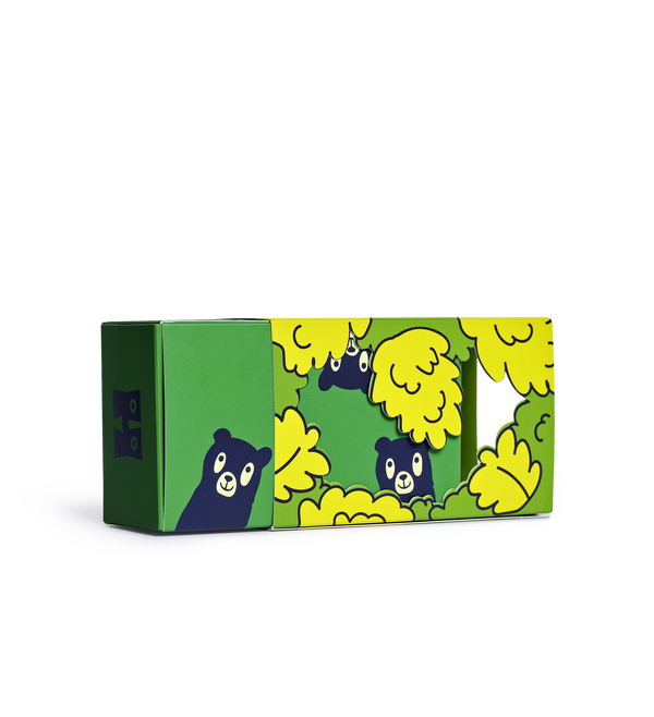 Happy Socks Kids 3-Pack Peek-A-Boo Socks Gift Set