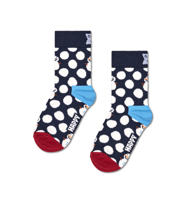 happy socks Kids Big Dot Snowman Sock