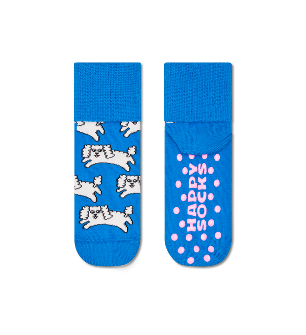 happy socks Kids Cloud Dog Anti-Slip Sock