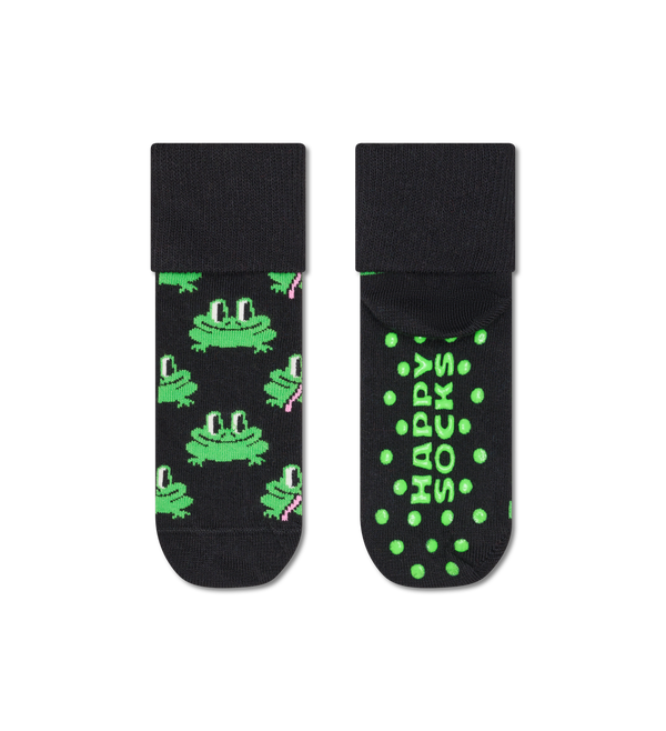 happy socks Kids Frog Anti-Slip Sock