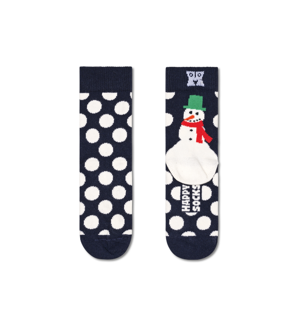 happy socks Kids Jumbo Snowman Sock
