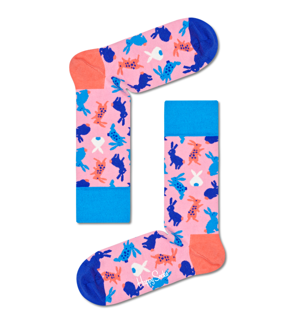 Happy Socks Kids Mini & Me Bunny Socks Gift Set
