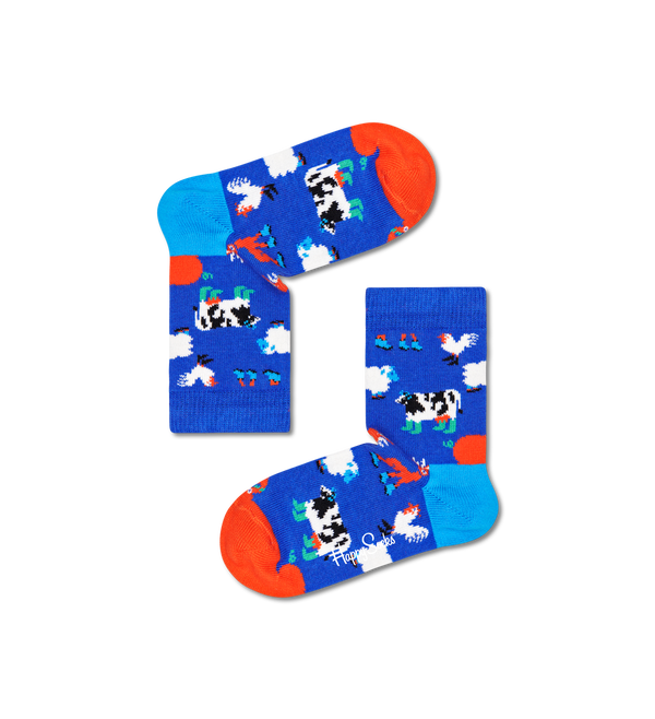 Happy Socks Kids Mini & Me Farmcrew Socks Gift Set
