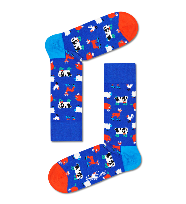 Happy Socks Kids Mini & Me Farmcrew Socks Gift Set