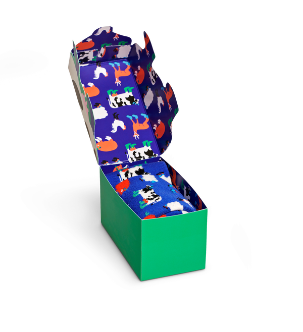 happy socks Kids Mini & Me Farmcrew Socks Gift Set