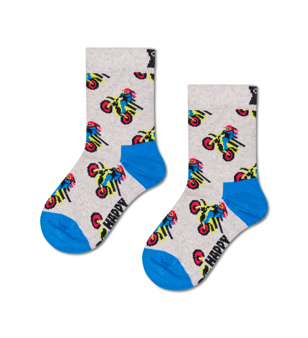 happy socks Kids Motorbike Sock