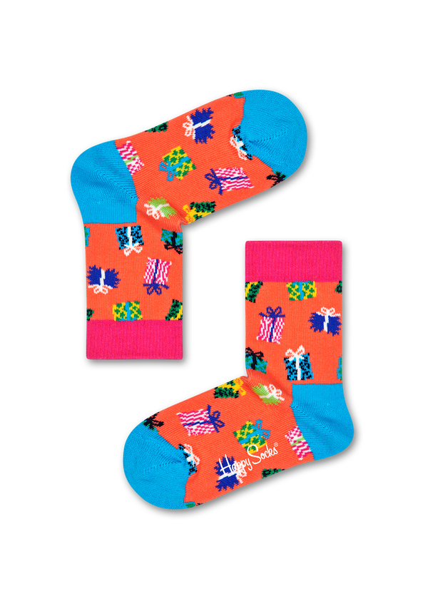 Happy Socks Kids Party Animal Socks Gift Set