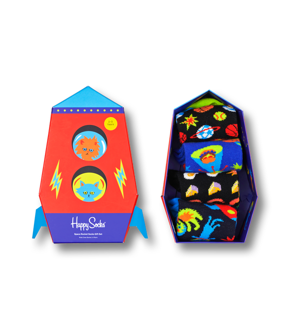 happy socks Kids Space Socks Gift Set