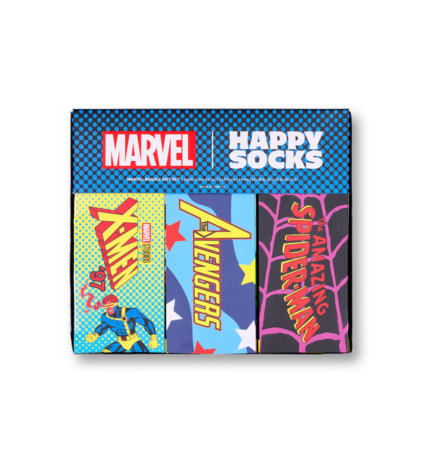 Happy Socks MARVEL™ Collector's 9-Pack Gift Set