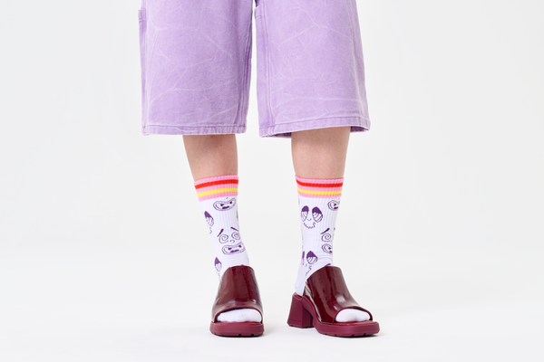 Happy Socks Mary Jane Sneaker Sock