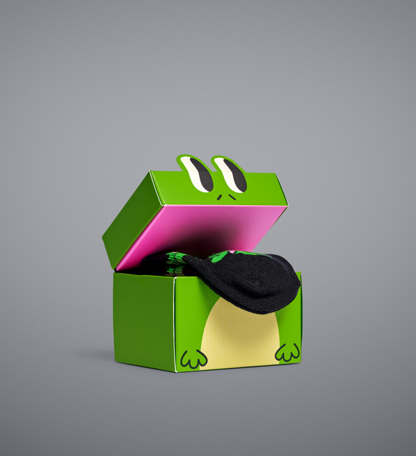 Happy Socks Mini & Me 2-Pack Froggys Socks Gift Set