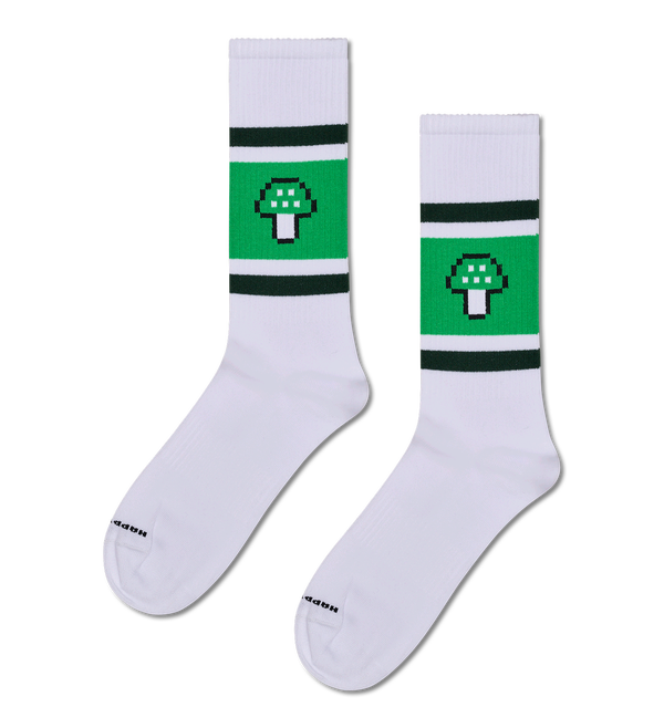 happy socks Mushroom Stripe Sneaker Sock