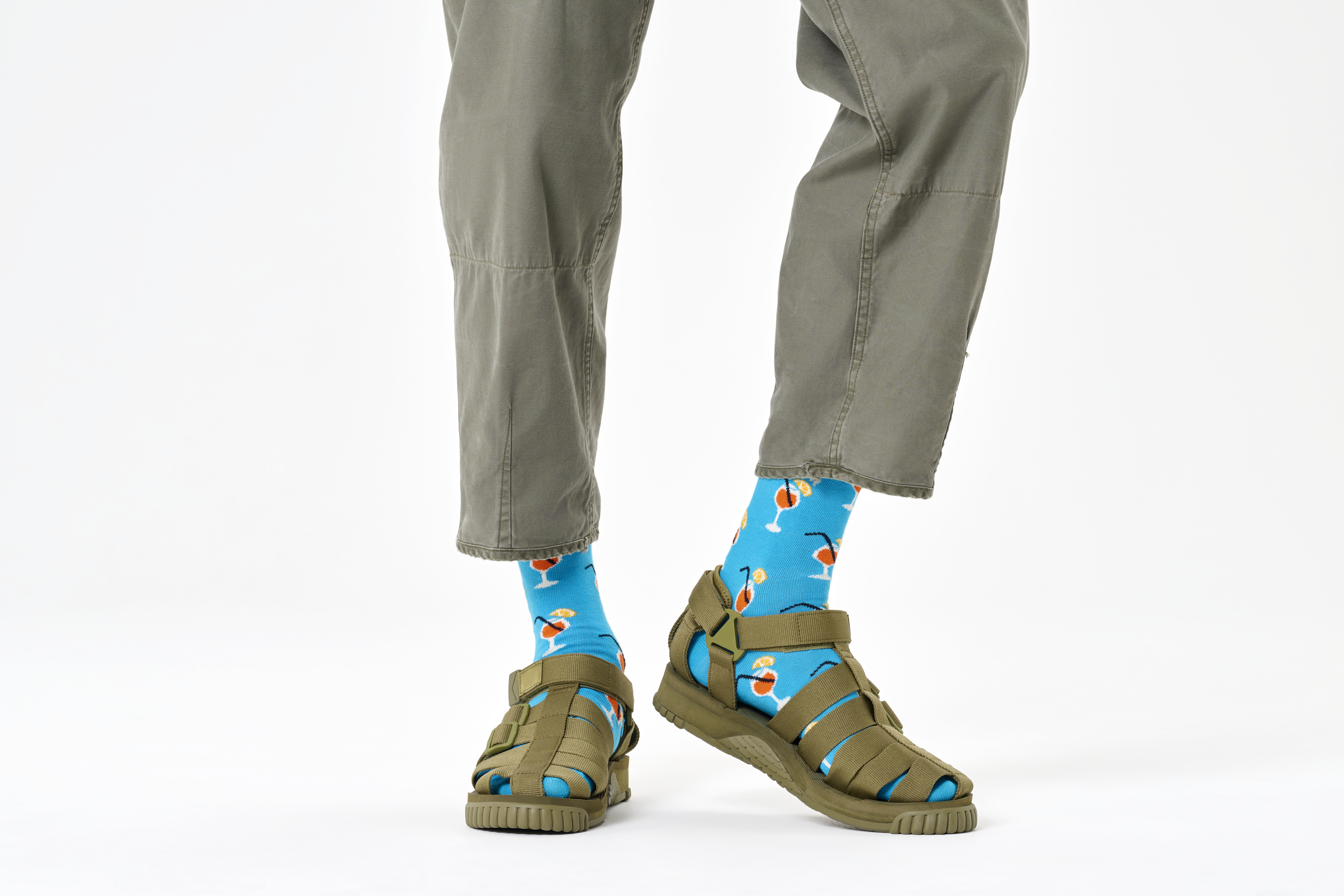 Happy Socks Orange Spritz Sock