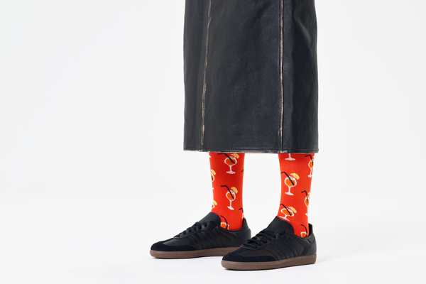 Happy Socks Orange Spritz Sock