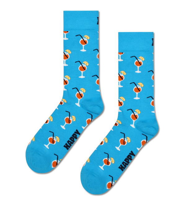 happy socks Orange Spritz Sock