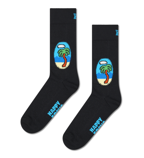 happy socks Palm Sock