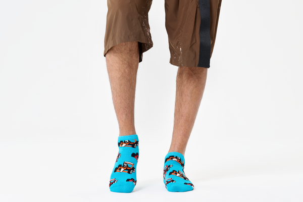 Happy Socks Race Car Low Sock