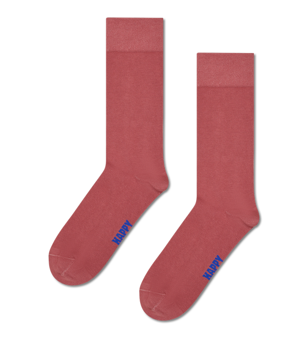 happy socks Red Natural Dye Sock
