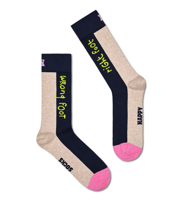 happy socks Right Wrong Sock