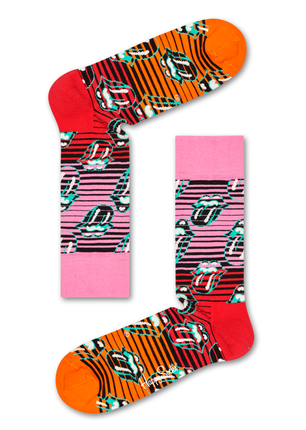 happy socks Rolling Stones Ruby Tuesday Sock