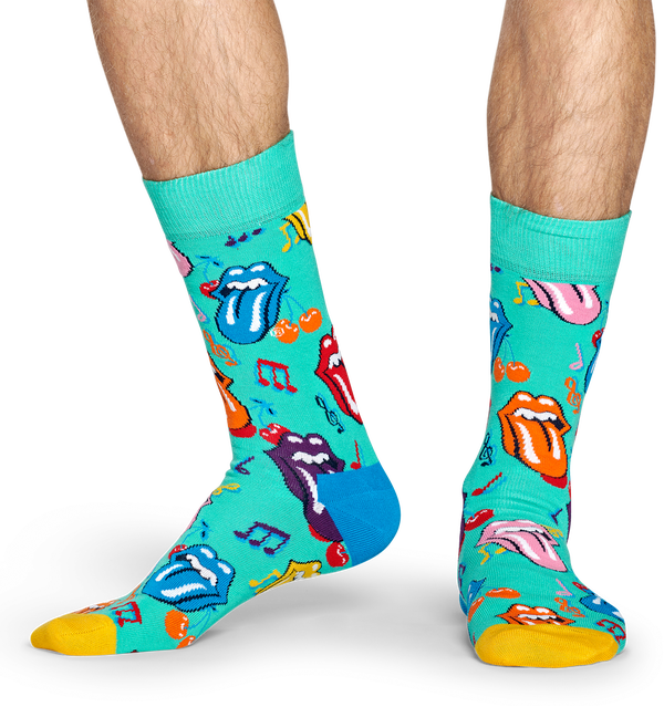 Happy Socks Rolling Stones Tumbling Dice Sock